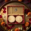 Gift Hamper Box with Decorative Diya Holder | Gift Compartment, Handmade, Festival Gift Box, For Raksha Bandhan Diwali Bhai Dooj