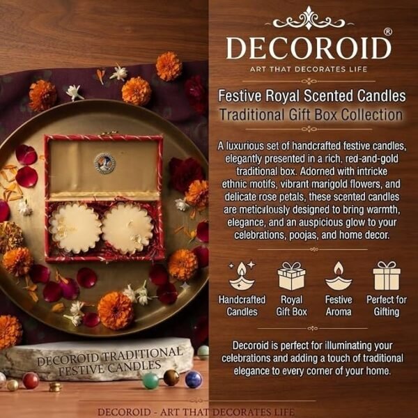 Gift Hamper Box with Decorative Diya Holder | Gift Compartment, Handmade, Festival Gift Box, For Raksha Bandhan Diwali Bhai Dooj