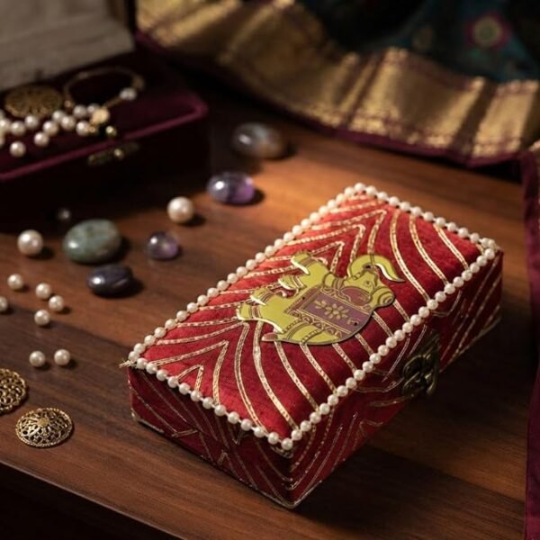 Gift Hamper Box with Decorative Diya Holder | Gift Compartment, Handmade, Festival Gift Box, For Raksha Bandhan Diwali Bhai Dooj