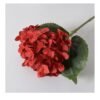 Artificial Hydrangea flower Stick Red