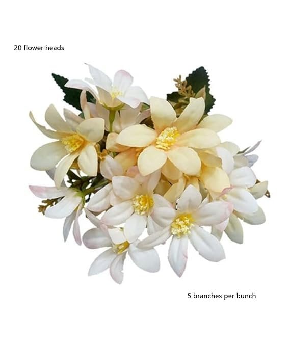 Artificial Spring Daisy Bunch 34cm