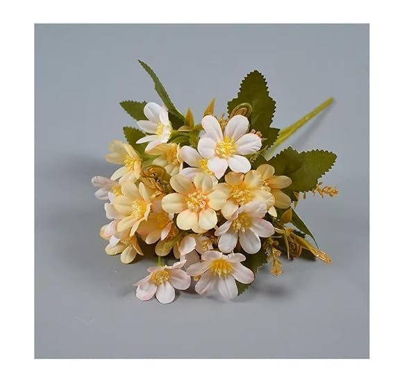 Artificial Spring Daisy Bunch 34cm