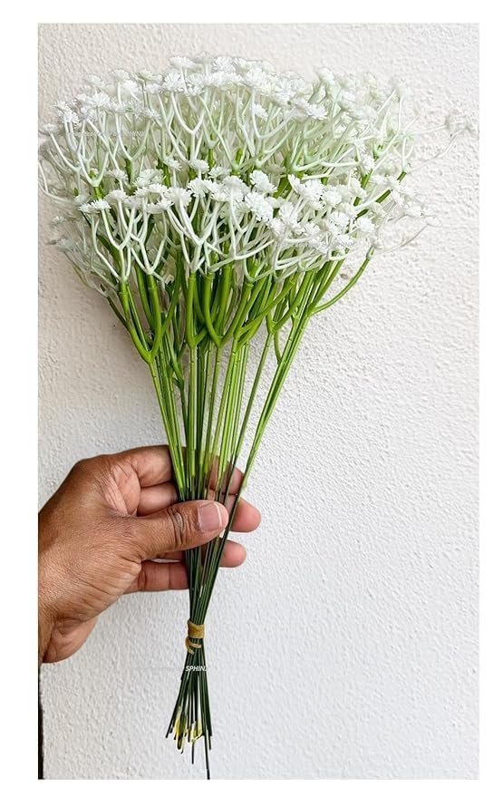 Artificial mini baby breath gypsophila stems