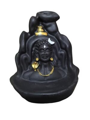 Decoroid-shiva Lord Shiva Smoke Waterfall Incense Burner – 4 Inch