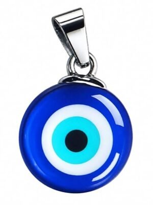 Evil Eye Necklace Blue Turkish Glass Standant Lucky Protection Nazar