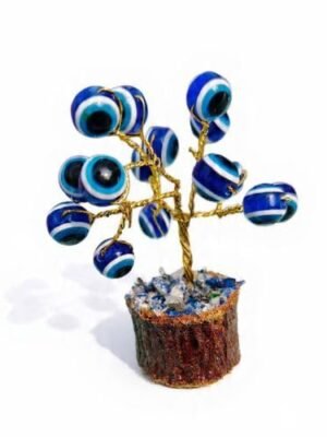 Evil Eye Tree for Positive Energy & Protection - Feng Shui Good Luck Tree - Handmade