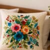 Floral Printed Cushion Cover