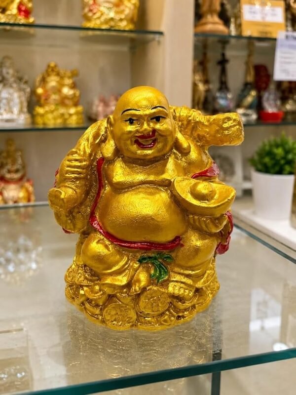 Golden Laughing buddha
