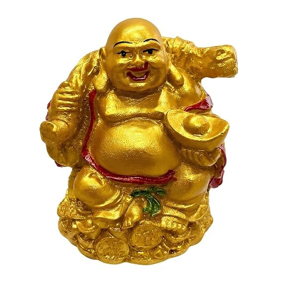 Golden Laughing buddha