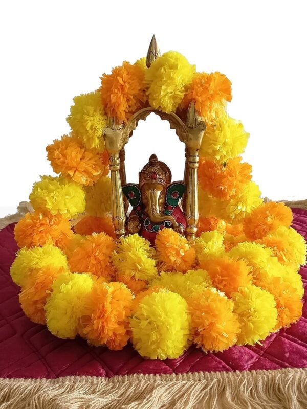 Hamdmade Artificial Marigold flower Garland