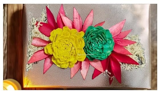 HandMade Eco-friendly Solo Floweer Bunch multi color