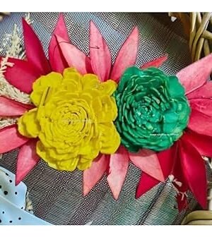 HandMade Eco-friendly Solo Floweer Bunch multi color