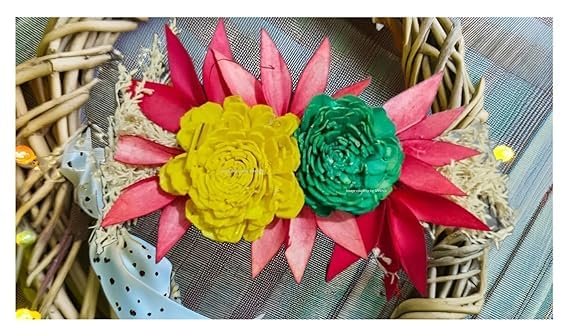 HandMade Eco-friendly Solo Floweer Bunch multi color