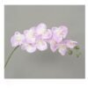Artificial Light Purple Phalaenopsis Orchid Stems – Set of 3 Faux Orchid Sprays with 9 Realistic Flowers for Home Décor & Vase Arrangements
