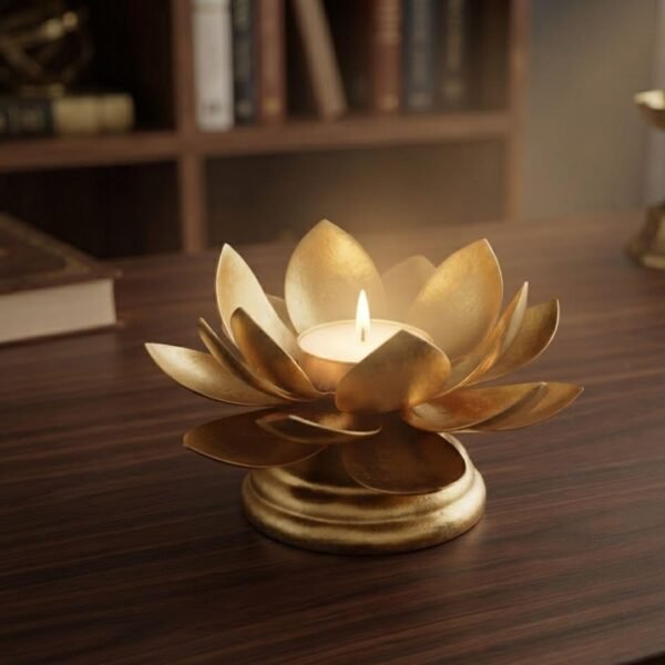 Lotus Flower Candle Holder