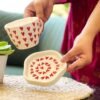 Love Latte Coffe Mug & Dessert Plate Set