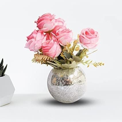 Sphere Round Shape Mercury Decorative Glass