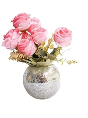 Sphere Round Shape Mercury Decorative Glass