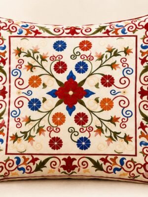 Traditional Floral Printed Cushion Cover Set of 5 Traditional Floral Printed Cushion Cover Set of 5