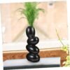 modern Ceramic Flower unique stacket stone