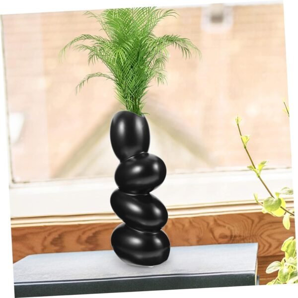 modern Ceramic Flower unique stacket stone