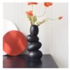 modern Ceramic Flower unique stacket stone