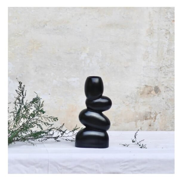modern Ceramic Flower unique stacket stone